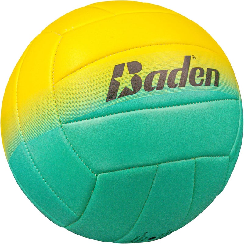 Baden | Fun Design | Official Size & Weight Indoor & Outdoor Volleyball | Bright & Beachy! Soft Touch Synthetic Leather, Durable Stitching |All Ages & Skill Levels - Image 5